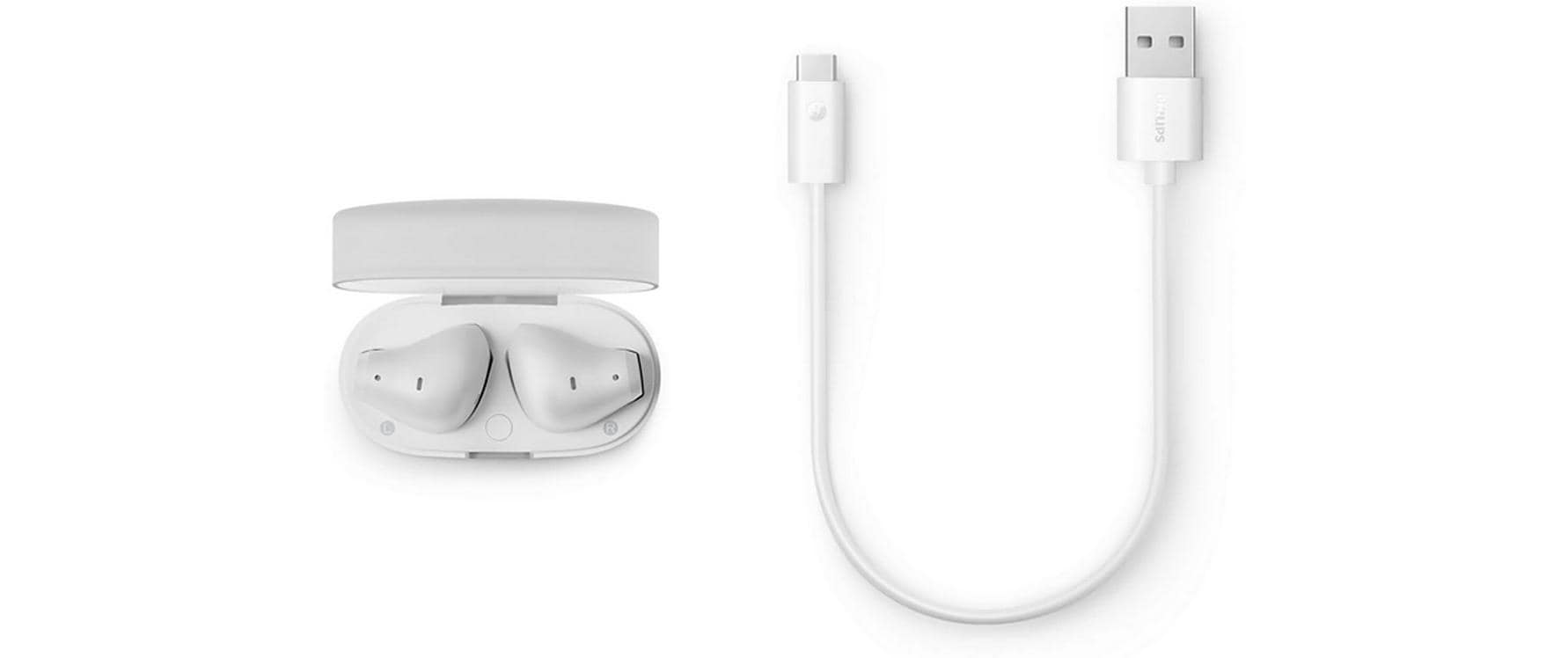 True Wireless In-Ear-Kopfhörer TAT2139WT/00 WeissDrahtlose In-Ear-Bluetooth-Kopfhörer mit langer Akkulaufzeit und dynamischem Klang