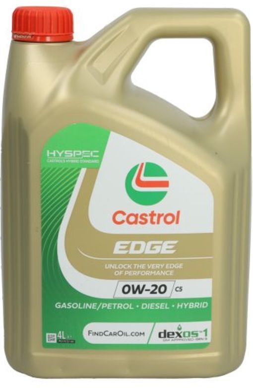 Castrol - Edge 0W20 C5 - Motorolie - 4 Liter