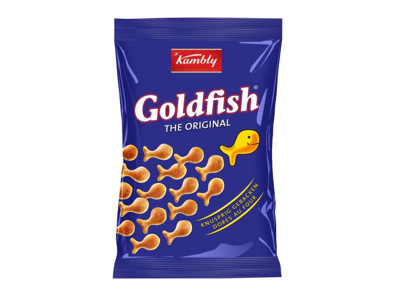 Kambly Apéro Goldfish – The Original 160 g Knuspriges Salzgebäck