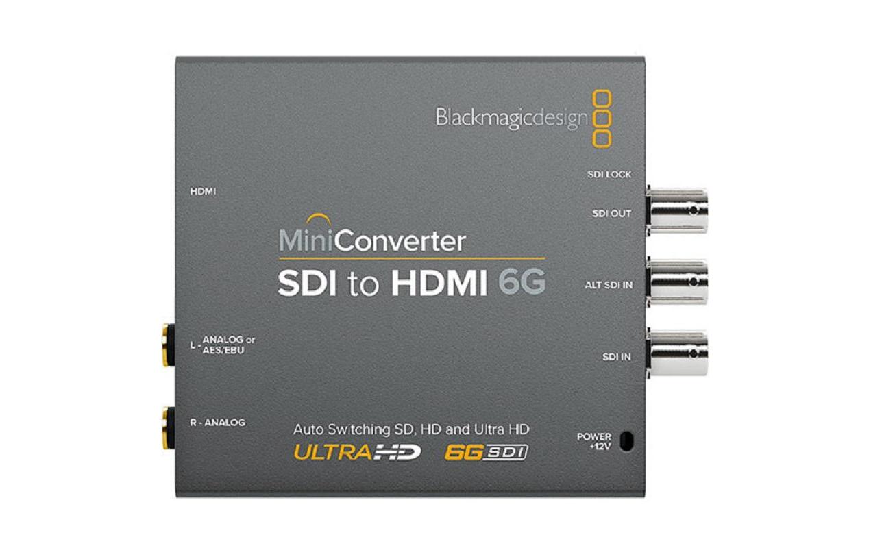 Konverter Mini Converter SDI-HDMI 6G<br>Signal-Konverter von SDI- zu HD-Qualität