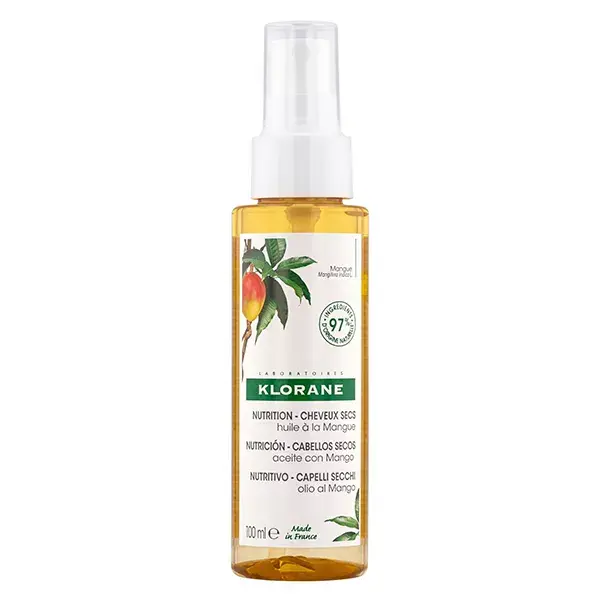 Óleo Capilar Nutritivo com Manteiga de Manga Klorane 100ml