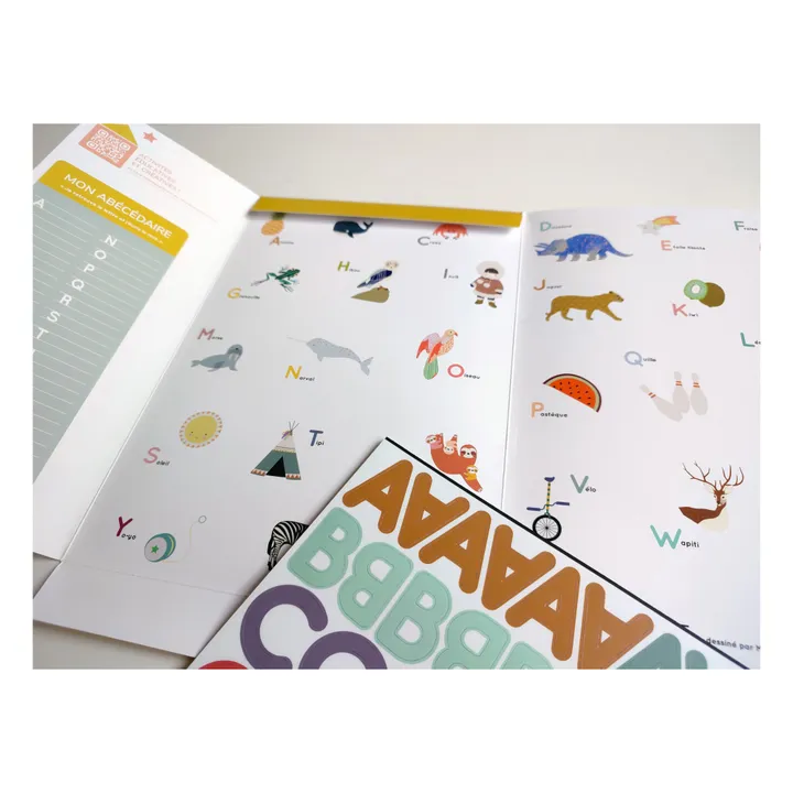 Ma Cabane à rêves Magnets Petites Lettres Capitales