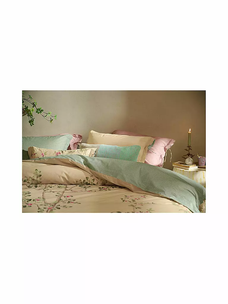 PIP STUDIO Perkal Bettwäsche FATA MORGANA 70x90cm/140x200cm Sand beige