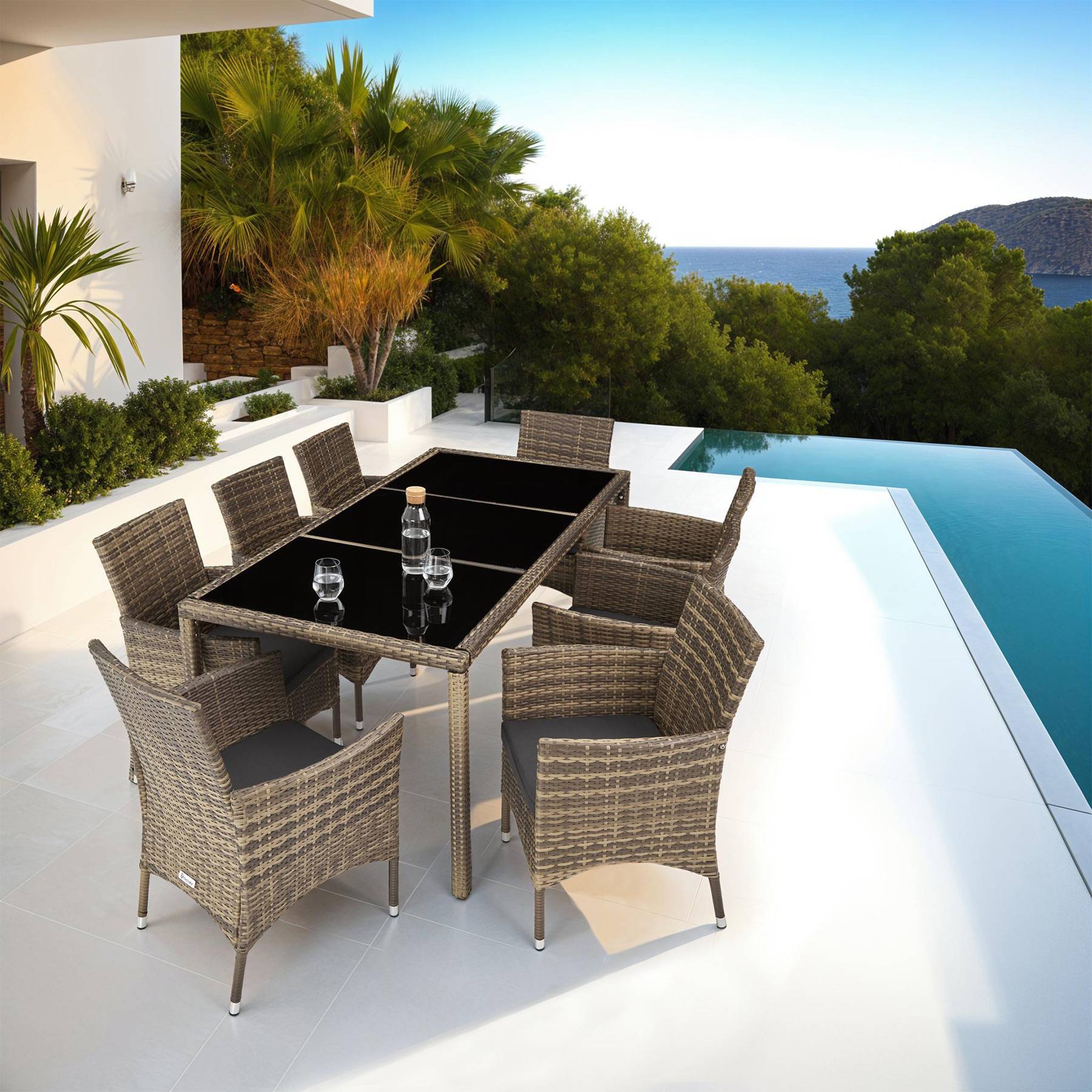 Rattan Sitzgruppe Almansa