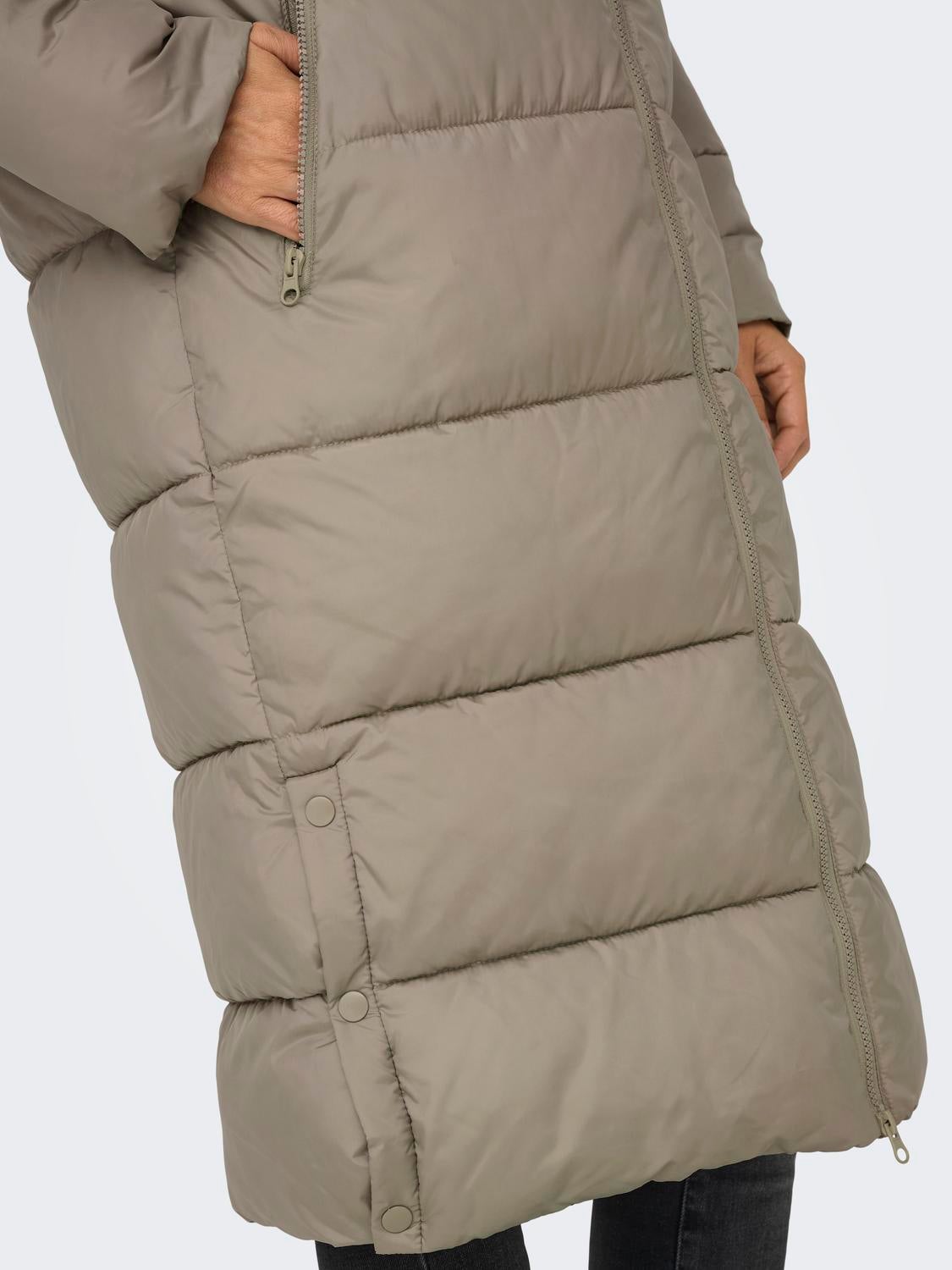 ONLMONTANA Steppmantel Silver Mink