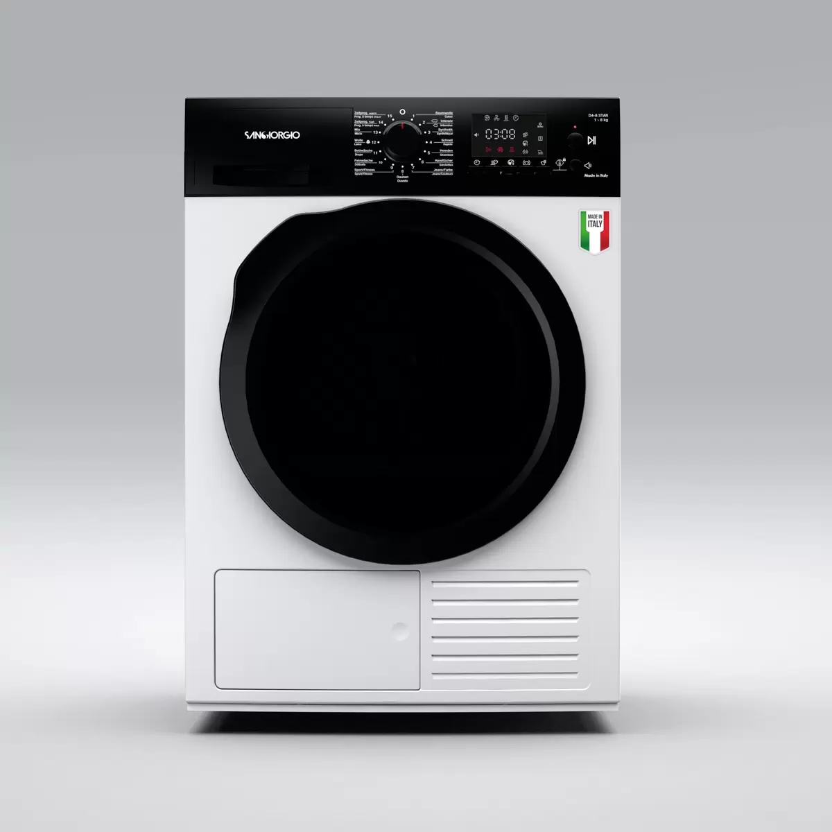 Wäschetrockner 8kg Sangiorgio SDR8I