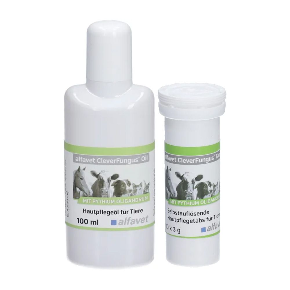Alfavet CleverFungus® Tabs + Alfavet CleverFungus® Oil