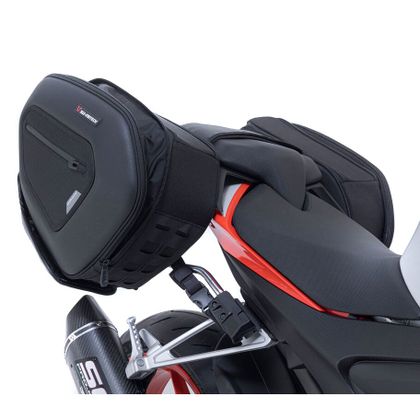 Sacoches cavalières SW-MOTECH PRO BLAZE H AVEC SUPPORT (2 x 20 litres) - Noir