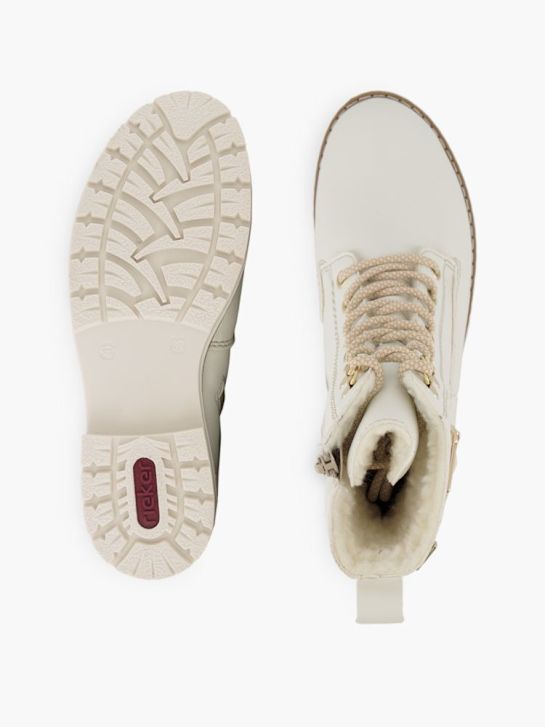 Rieker Schnür-Stiefelette Weiss