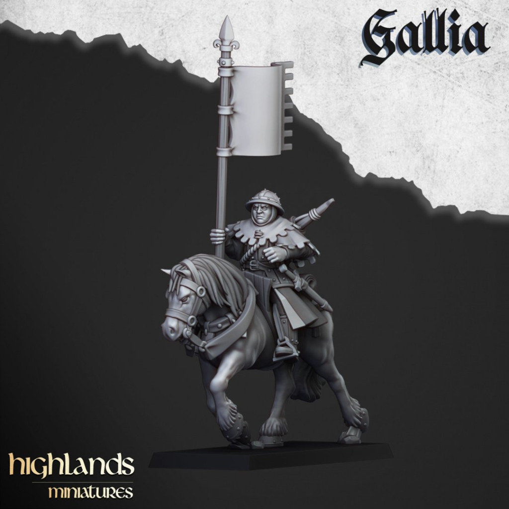 Highlands Miniatures - Gallia - Sergents Montés