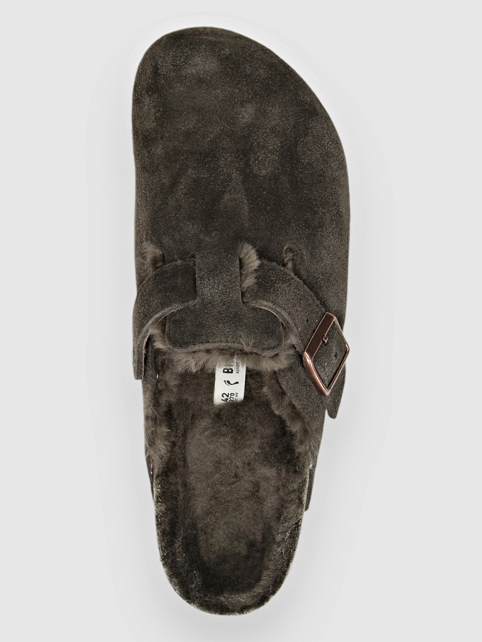 Birkenstock Boston Shearling Sandals mocha