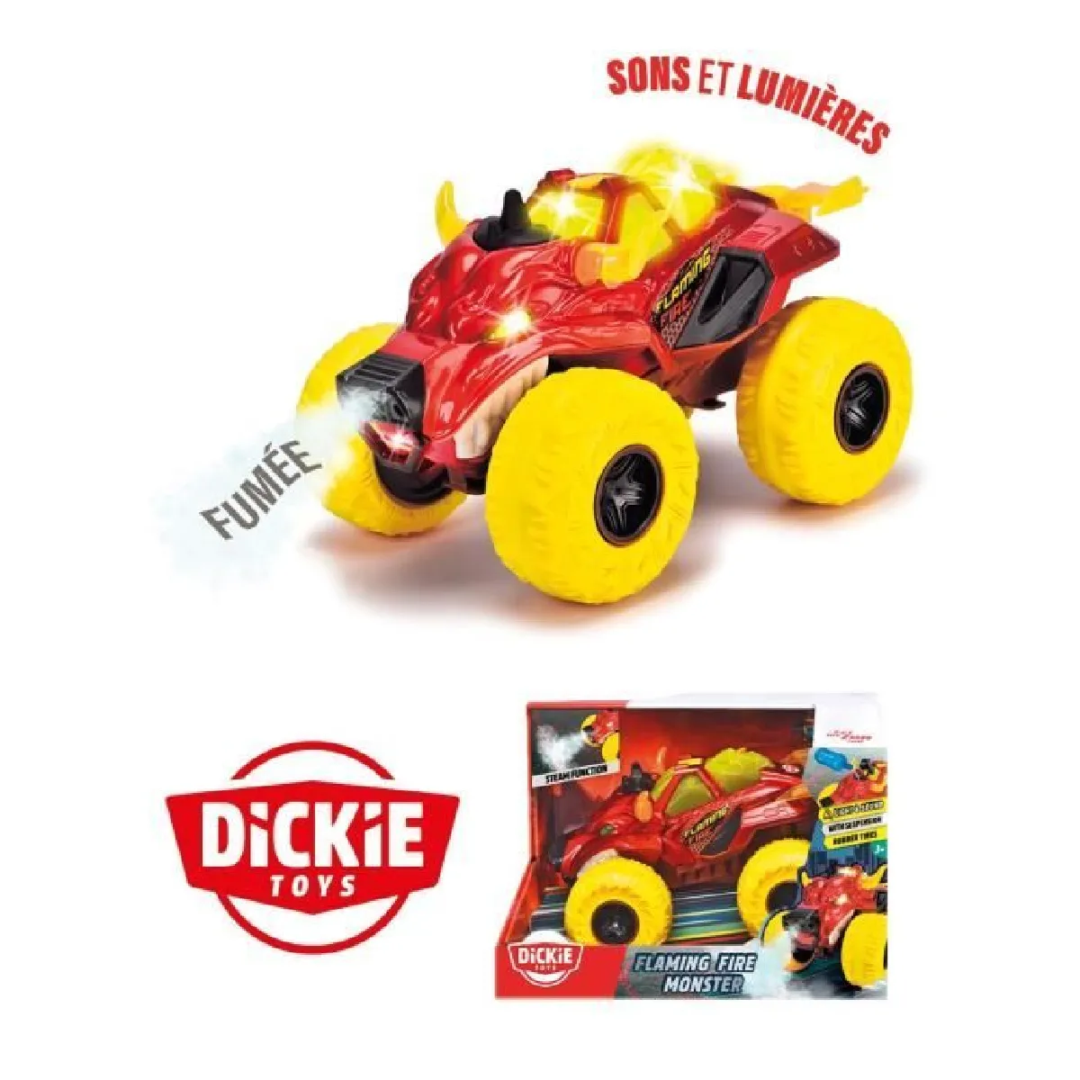 NO NAME Dickie Monster Flammin Fire