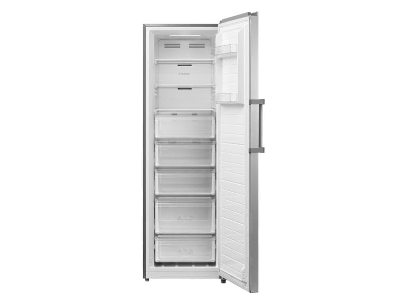 SPC Gefrierschrank H-GS3474-2 INOX Rechts/Wechselbar Freistehender Gefrierschrank