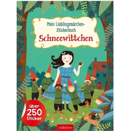 ars Edition Mein Lieblingsmärchen-Stickerbuch – Schneewittchen