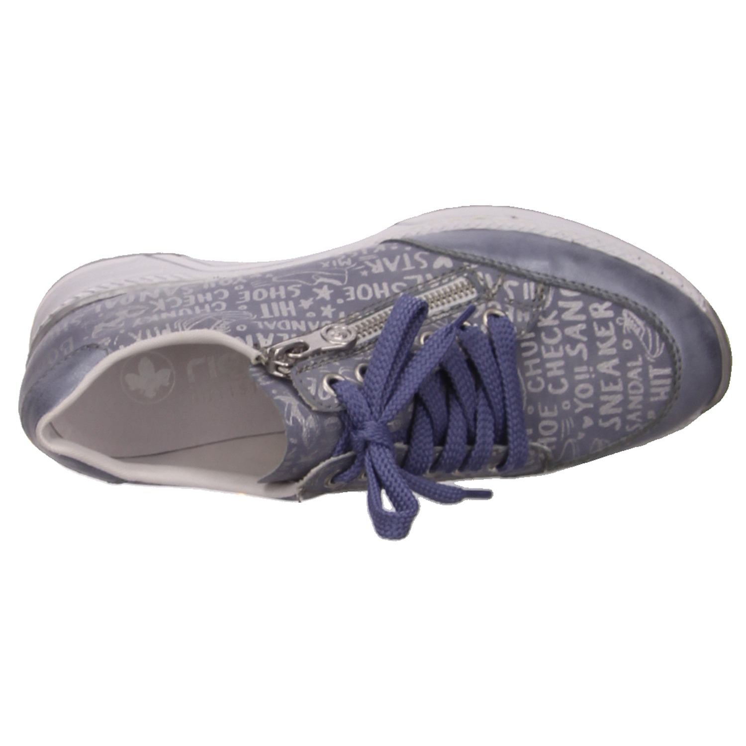 Rieker Sneaker hellblau blau