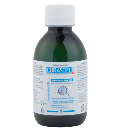 Curasept ADS Mondspoelmiddel – 0,120% chloorhexidine (200 ml)