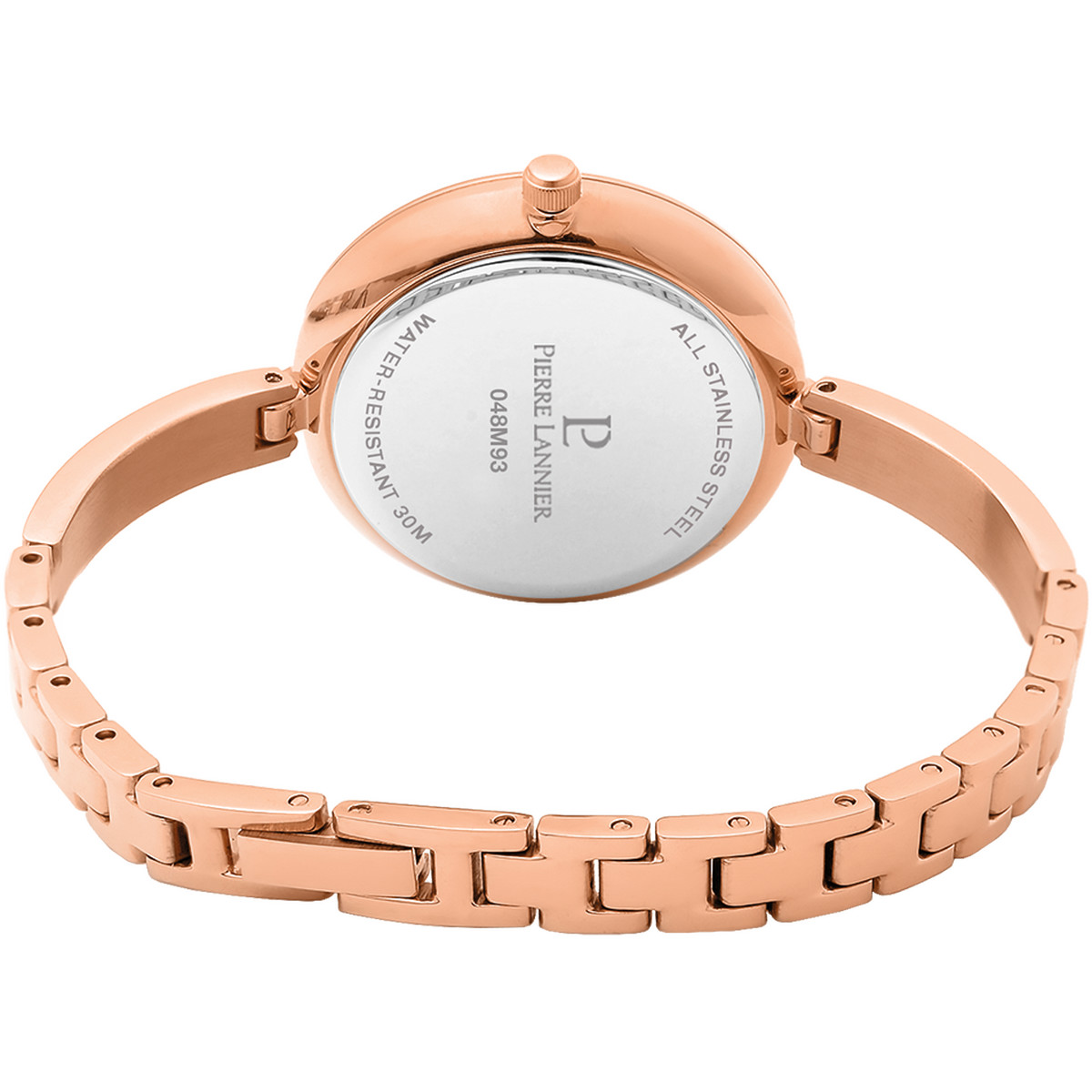 Montre PIERRE LANNIER pretty femme bracelet acier doré rose