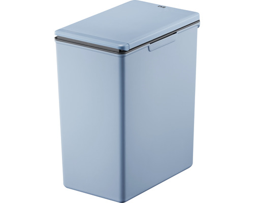EKO Morandi Touch Bin met scharnierend deksel, 20 l, blauw