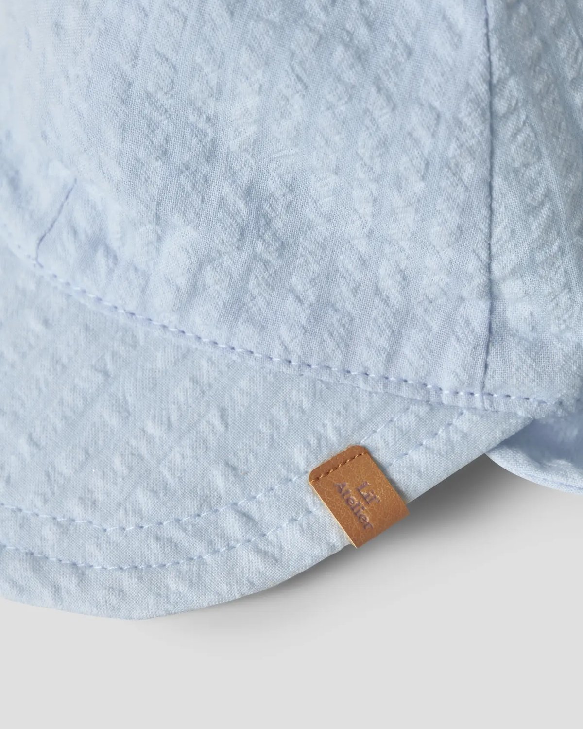 Solhatt m/ Knyting – Musselin Bomull | NBMHOMAN SUN HAT LIL