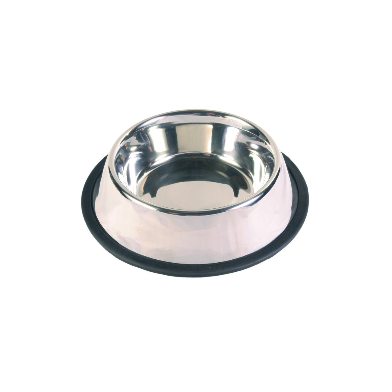 Trixie Edelstahlnapf, Gummiring 1,75 l