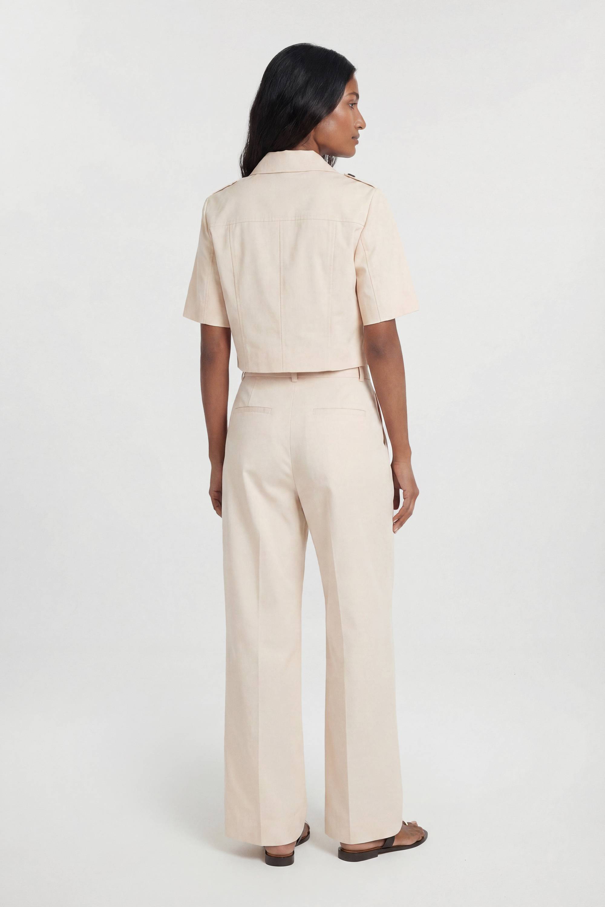 KarenMillen Veste Trench Cintrée En Coton