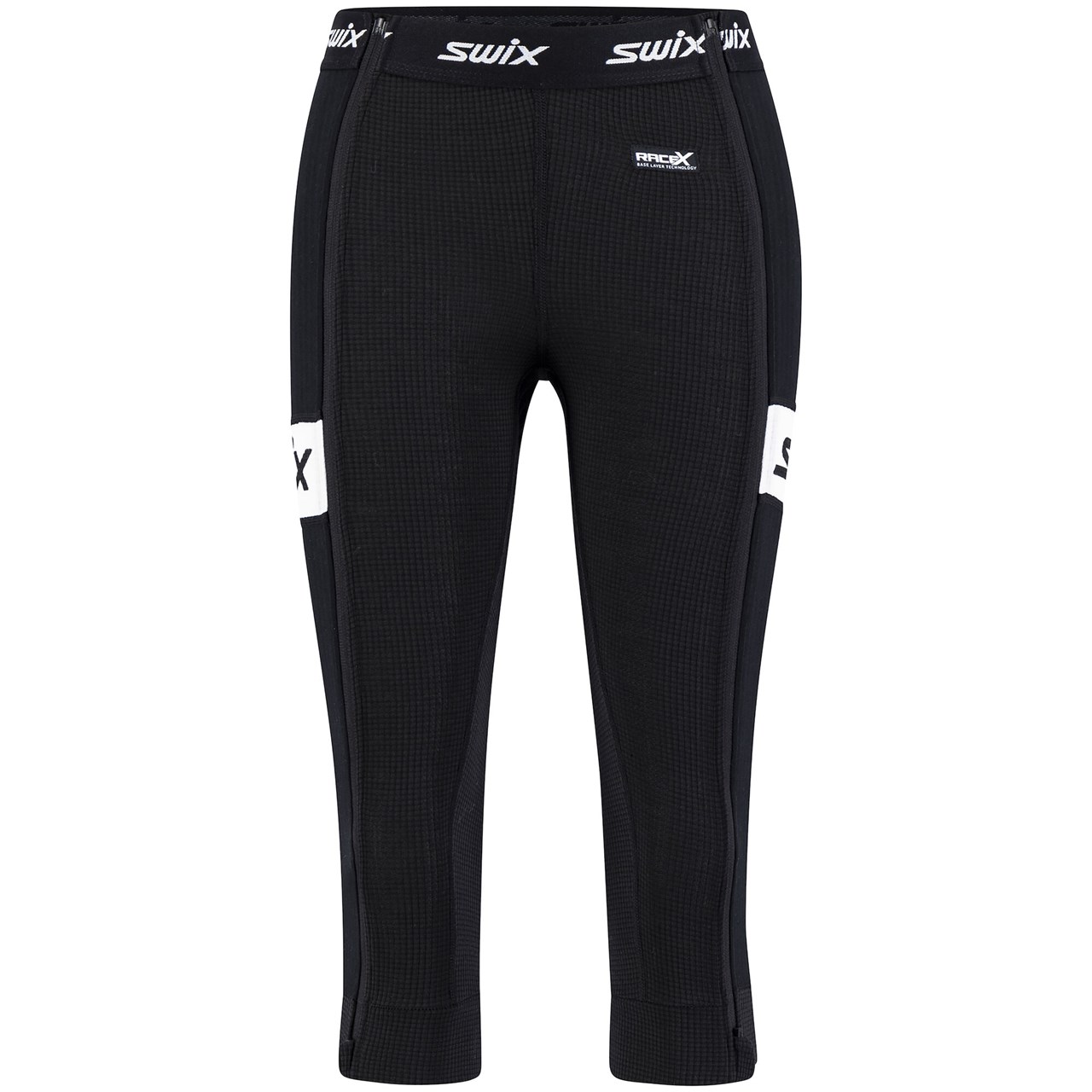 RaceX Warm Bodyw 3/4 Pant Dame Black