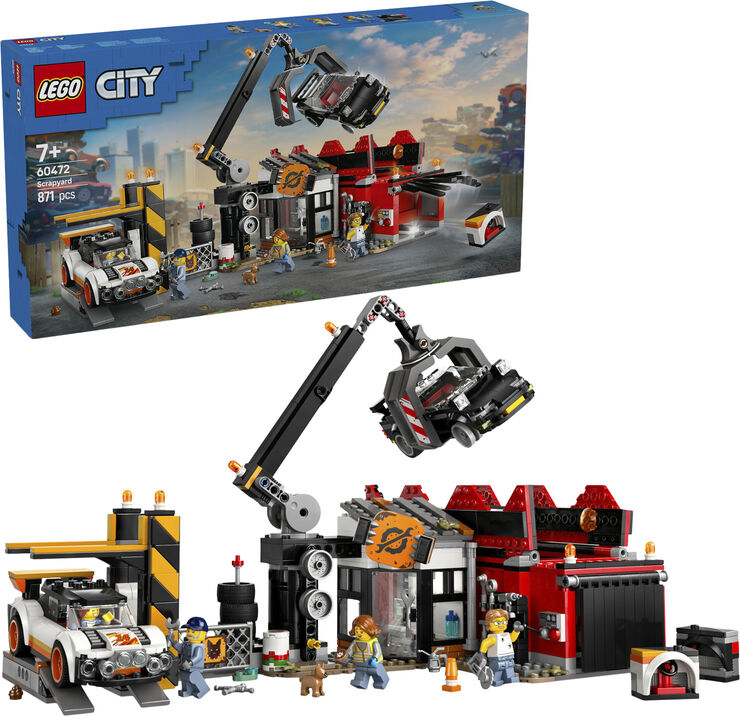 Lego Skrotplads med biler 60472