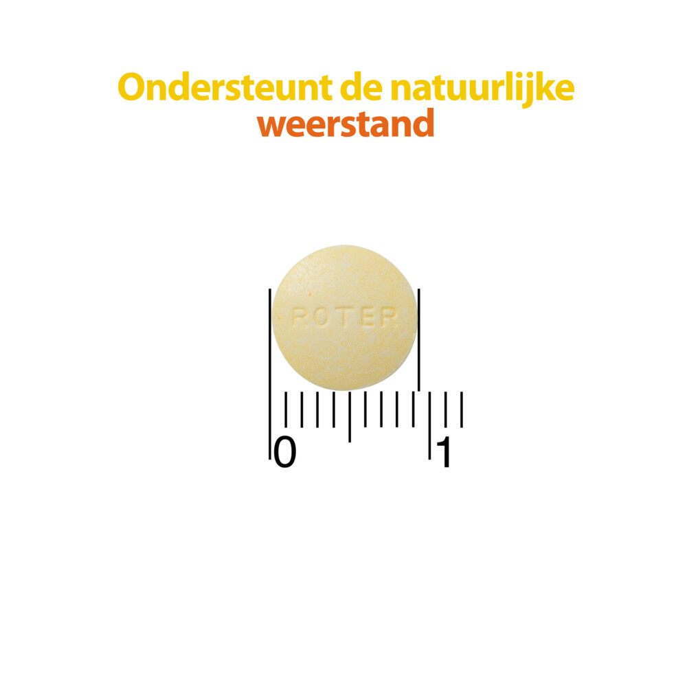 Roter Vitamine C 70 mg Citroen800 kauwtabletten