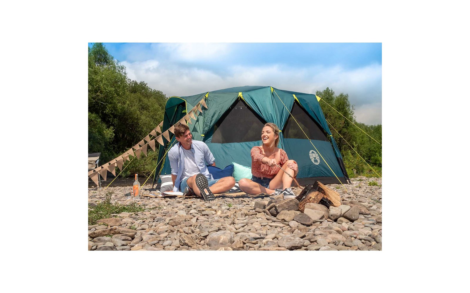 Coleman Octagon 8 BlackOut Kuppelzelt für 8 Personen