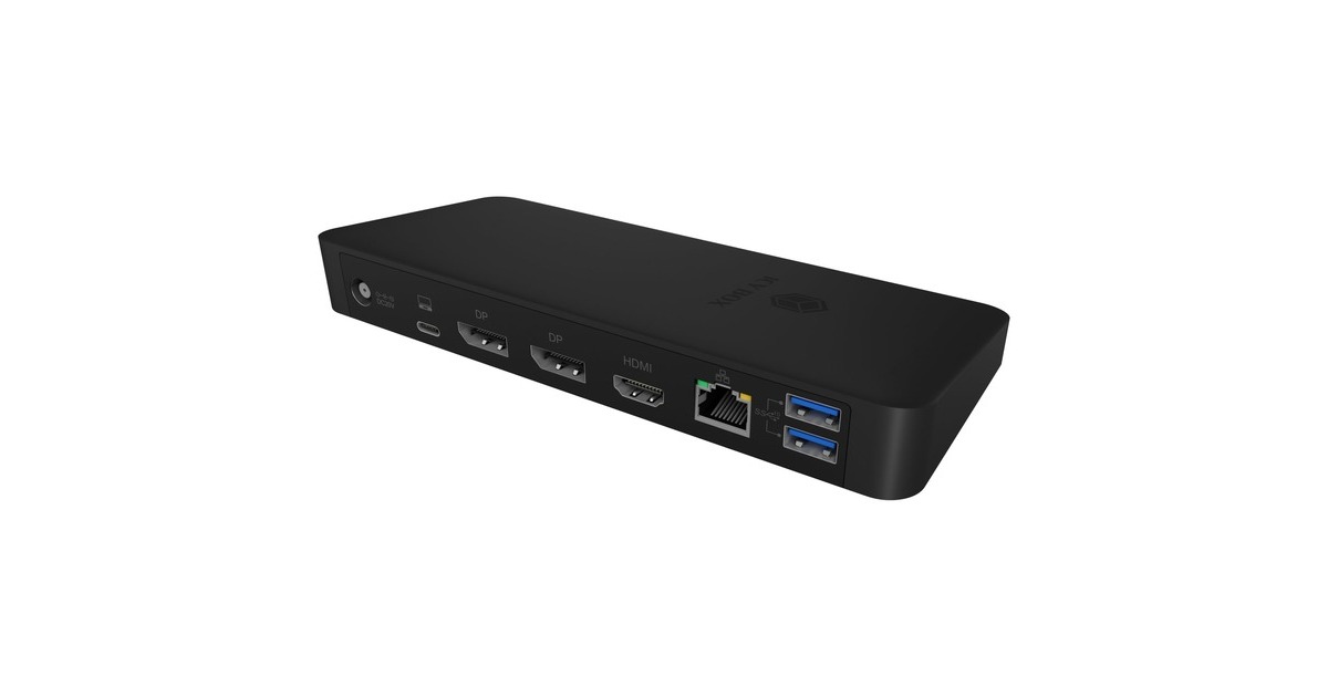 ICY BOXIB-DK2405-C dockingstation  (Zwart)