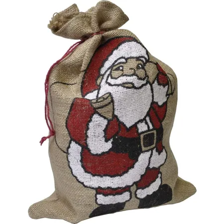 Folia Jutesack Nikolaus / Weihnachtsmann, 17 x 25 cm
