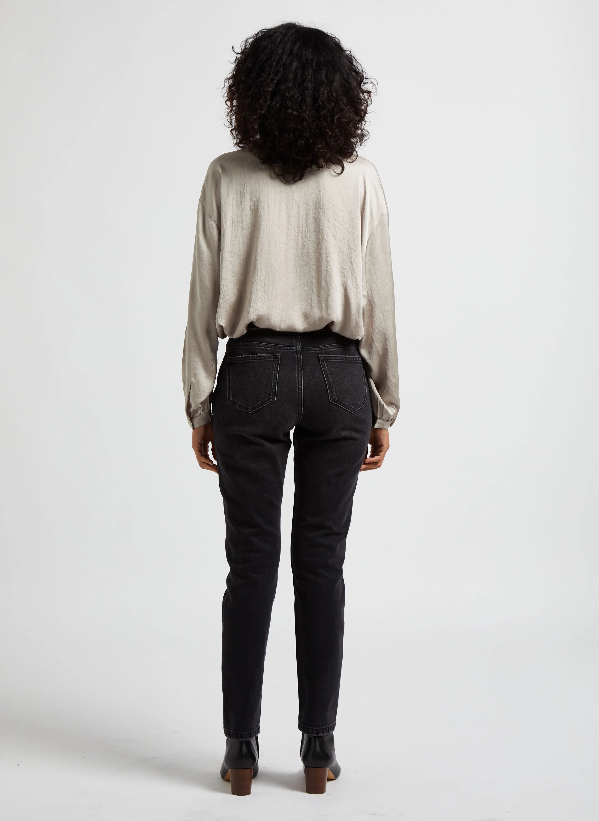 N°290 - Bottines en cuir | Noir