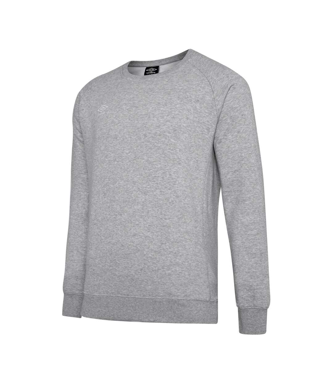 Umbro - Sweat CLUB LEISURE - Homme (Gris chiné / Blanc) - UTUO132