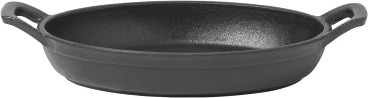Pillivuyt Gourmet Garonne 0,6 liter mini pande med 2 greb oval, støbejern Støbejern