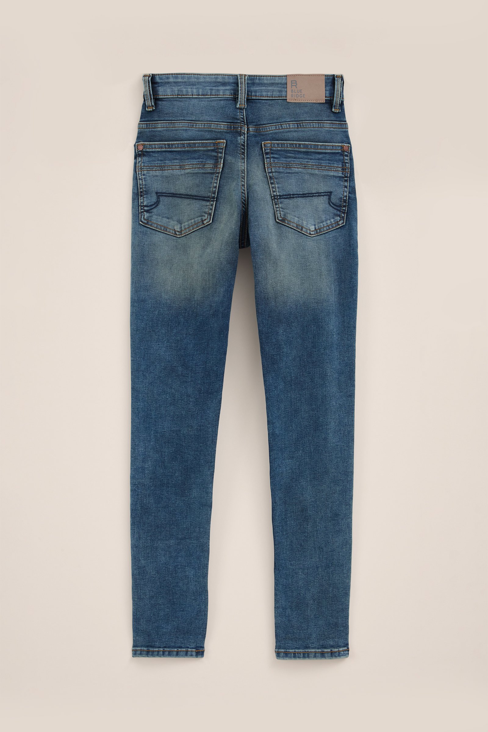 Jongens skinny fit jeans met stretch Blue Ridge Blauw
