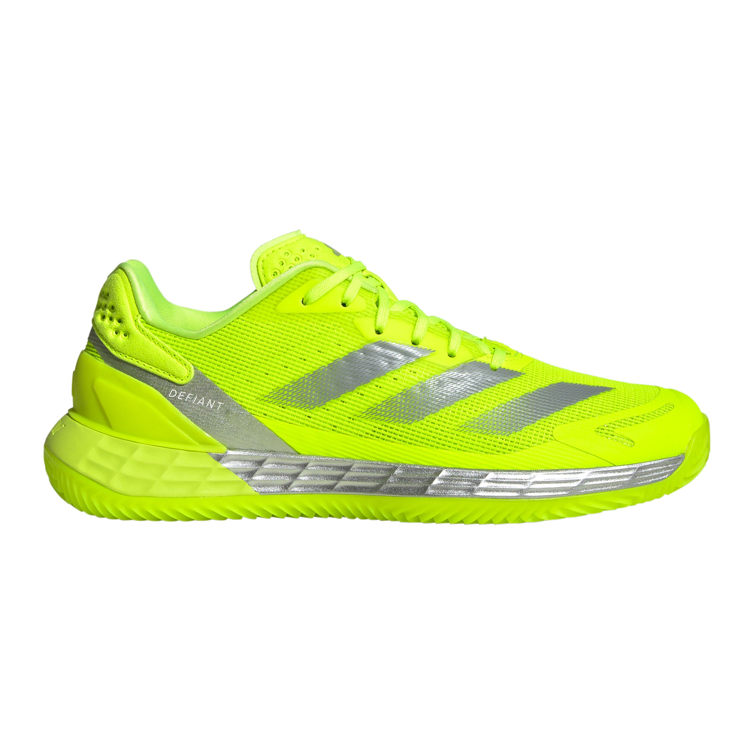adidas Defiant Speed 2 Chaussure Terre Battue Femmes - Jaune Lemon, Argent