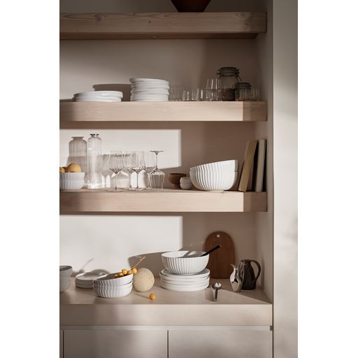 Georg Jensen Bernadotte Salatskål, Hvid, Ø26 cm