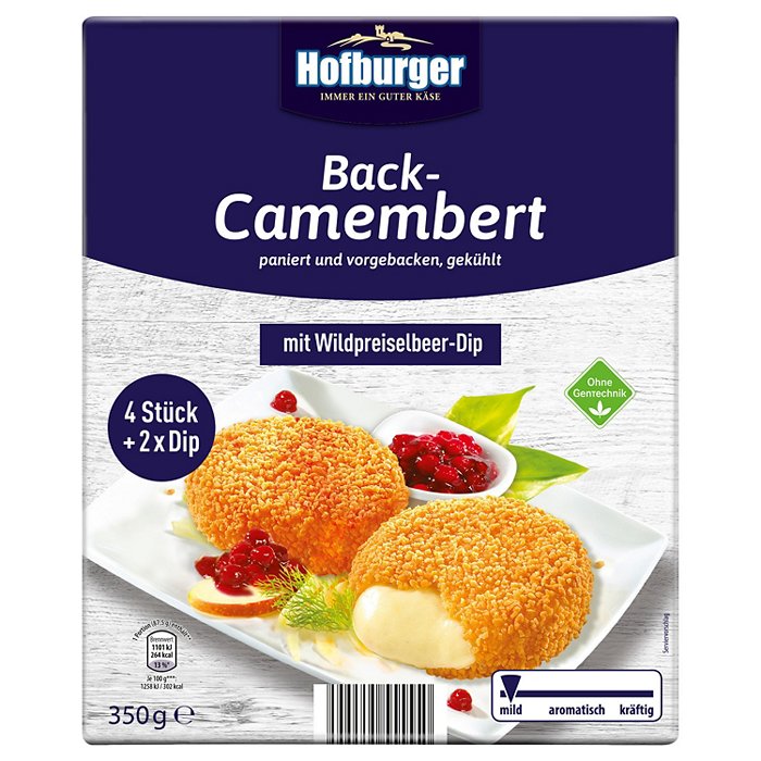 HOFBURGER Back-Camembert 350 g