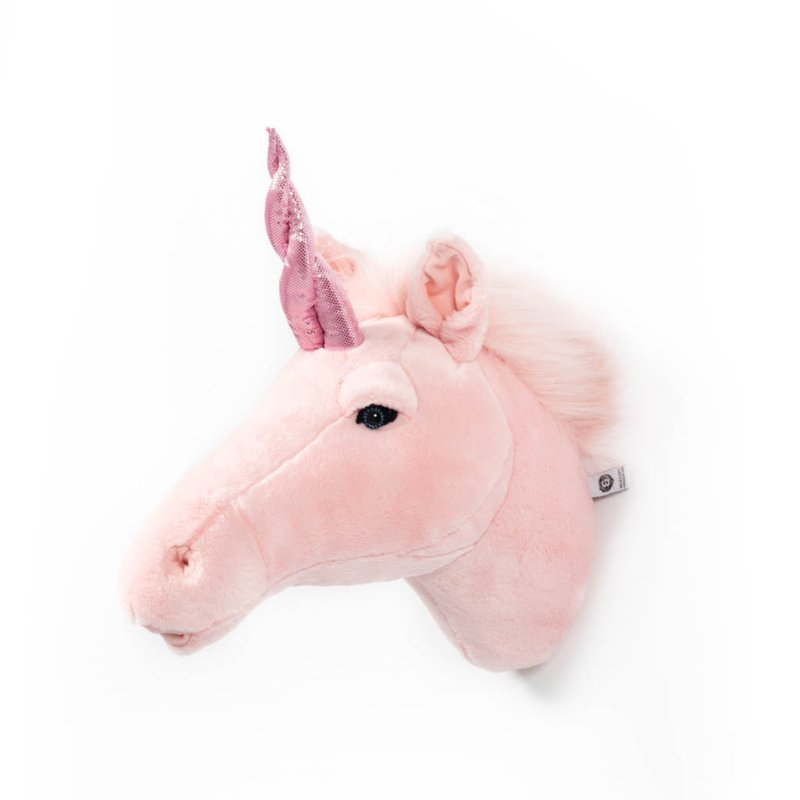 Dierenkop unicorn roze