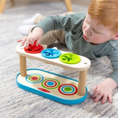 Melissa & Doug Match & Push Utviklingslekesett