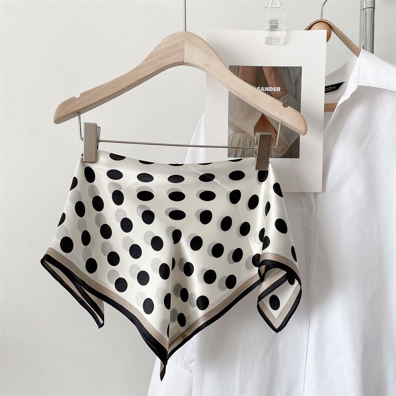SOCOOL - Zijden sjaal met print (diverse designs)