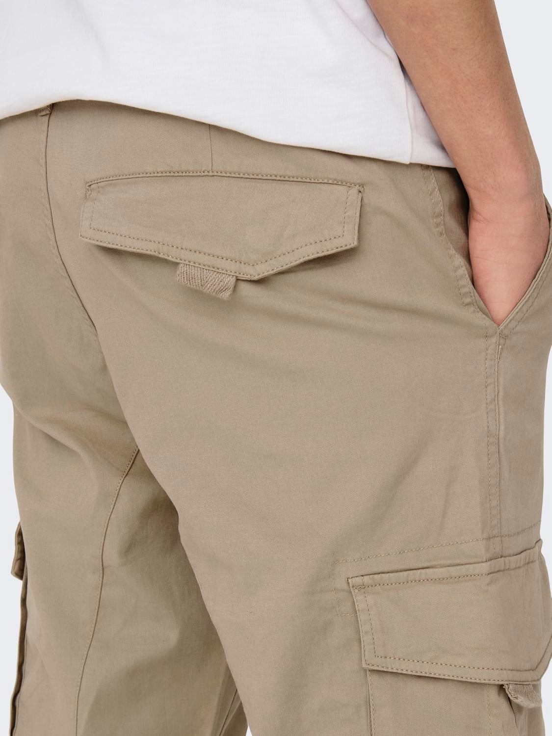 ONSDEAN Verjüngt Cargo-Hose Crockery
