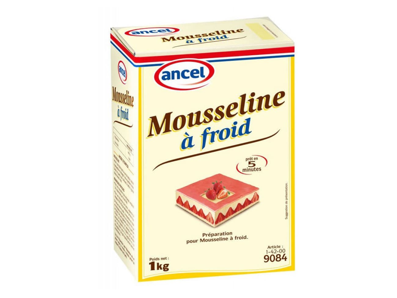 Préparation pour mousseline à froid - 1 kg - Ancel