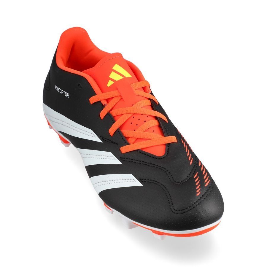 adidas Predator Club FxG Solar Energy - Noir/Blanc/Rouge