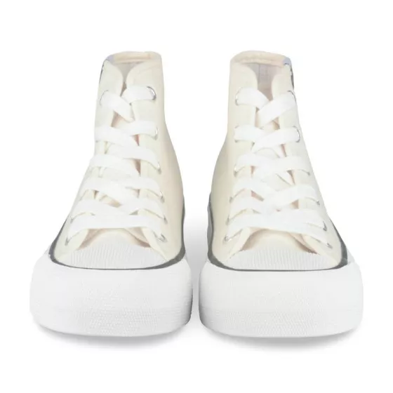 Baskets BEIGE LOVELY SKULL