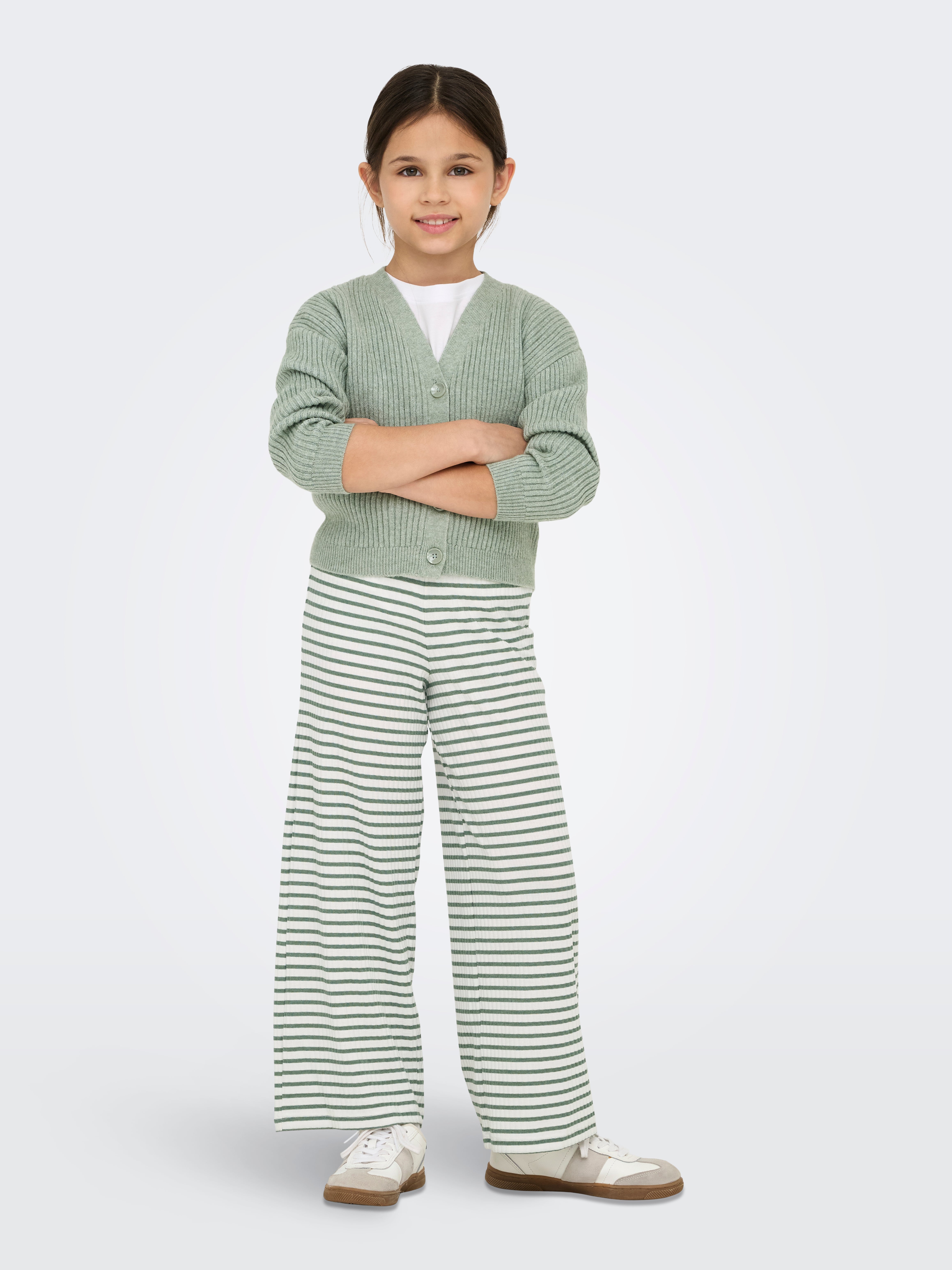 KOGNELLA Weiter Beinschnitt Hose Cloud Dancer