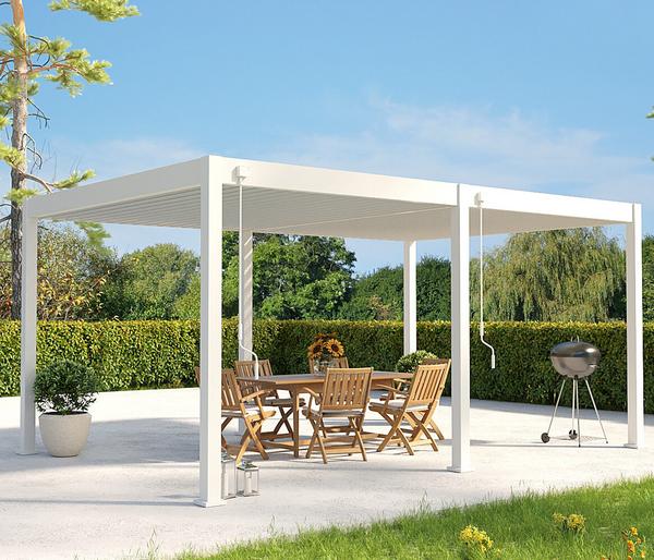Weide Deluxe Pergola Voll-Alu, ca.