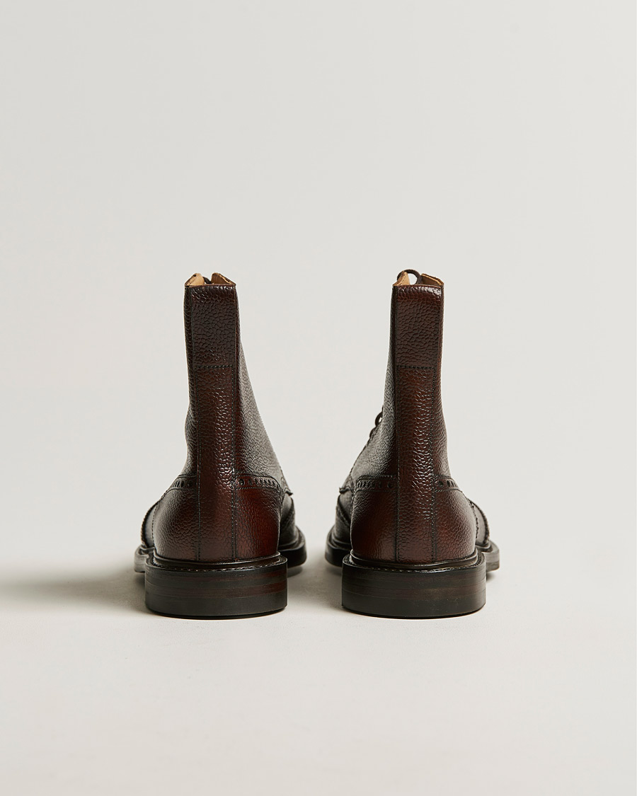 Crockett & Jones Islay Boot Dark Brown Grained Calf