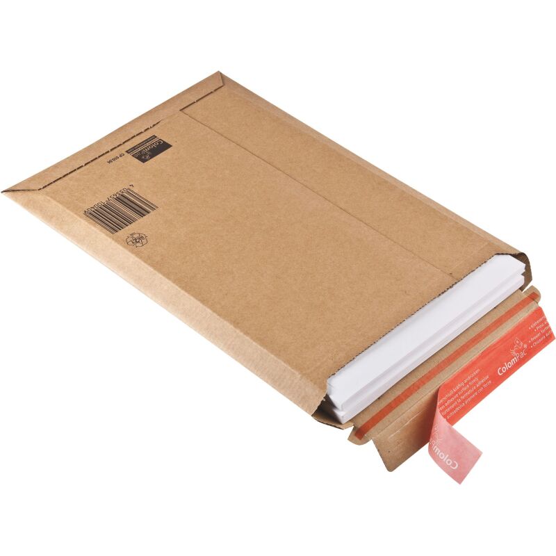 Pochette d'expédition robuste en carton