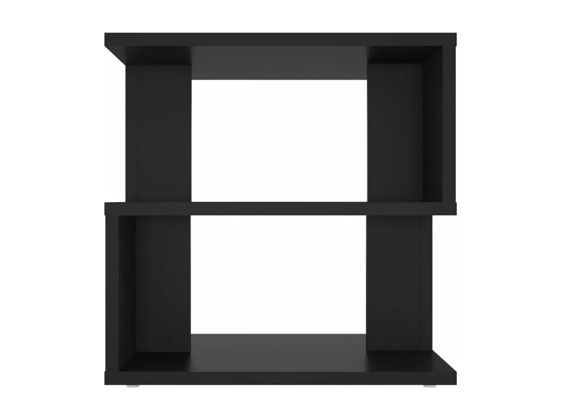 Table d'appoint Noir 40x40x40 cm Aggloméré